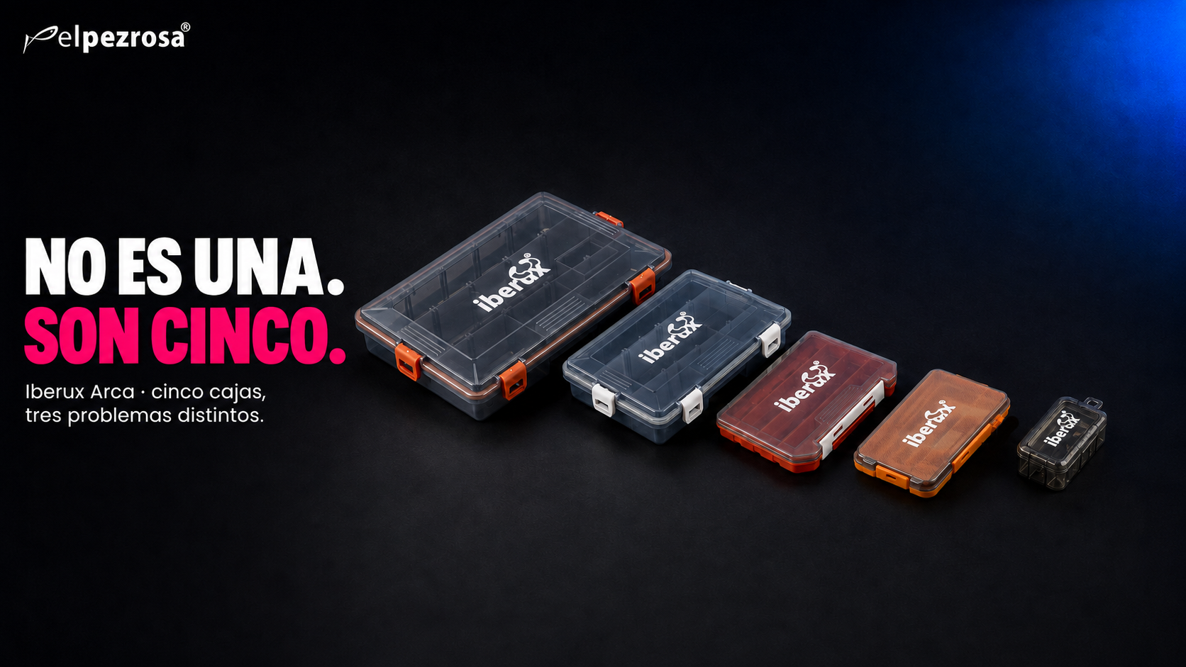 Iberux Arca: una caja para cada forma de pescar. 